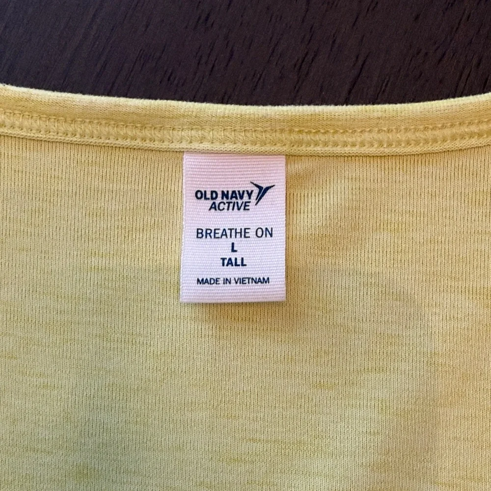 Old Navy Active Yellow Romper - Picture 2 of 7